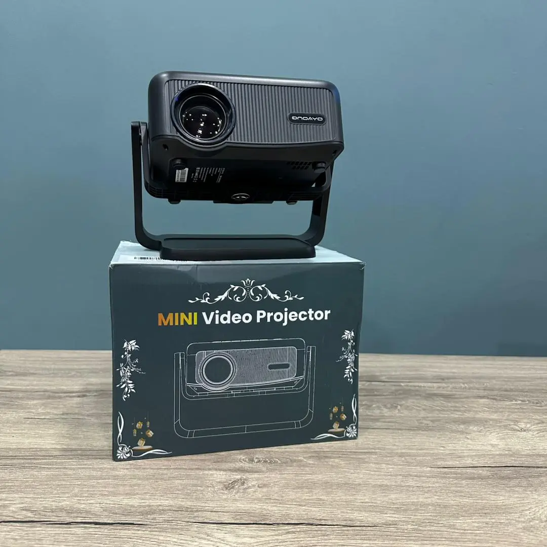 DATASHOW PROJECTEUR ONOAYO AY3 WIFI BLUETOOTH 1000ANSI 360 ADJUSTABLE AUTO FOCUS 300 POUCES BLACK NOIR FULL HD